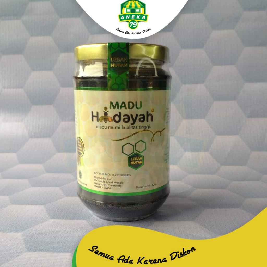 

Madu Murni Lebah Hutan Hidayah 400 Gram , Madu Murni Kualitas Tinggi