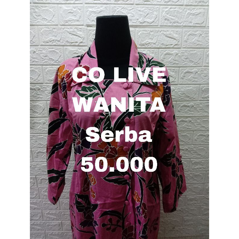 PROMO BLOUSE BATIK | PROMO BAJU BATIK WANITA | TUNIK BATIK WANITA MURAH