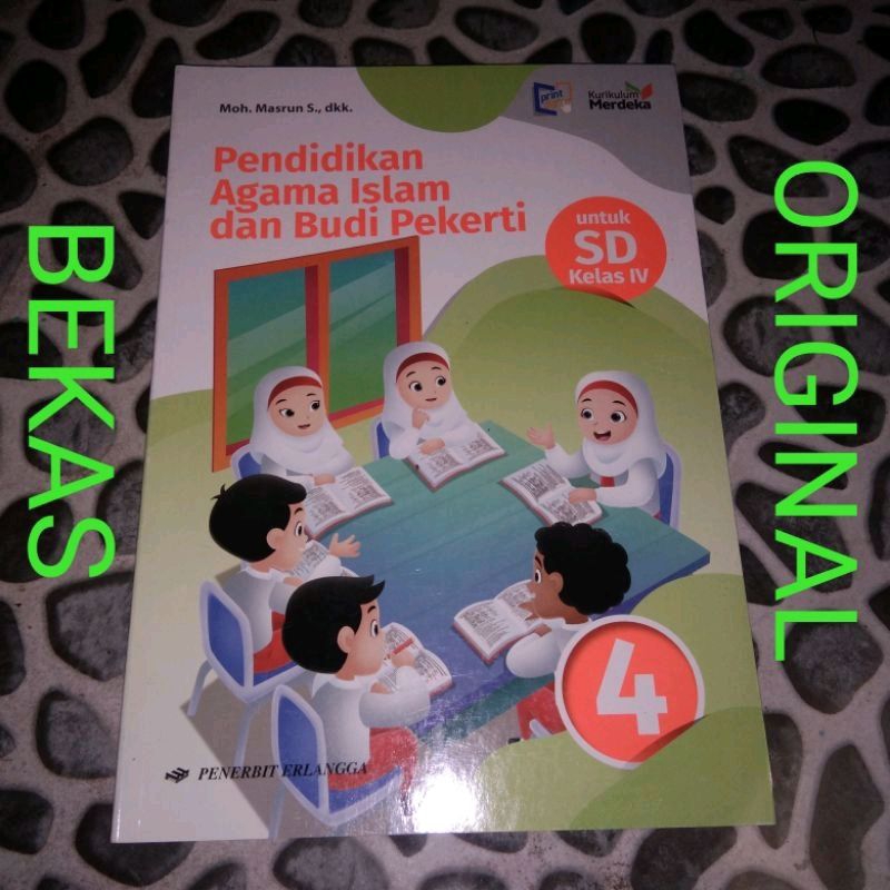 Buku ESPS KELAS 4 IV SD MI PENERBIT ERLANGGA KURIKULUM MERDEKA - MATEMATIKA - IPAS ILMU PENGETAHUAN ALAM DAN SOSIAL - BAHASA INDONESIA - PENDIDIKAN PANCASILA PPKN PKN - PJOK JASMANI OLAHRAGA SENI BUDAYA GROW WITH ENGLISH BAHASA INGGRIS AGAMA ISLAM