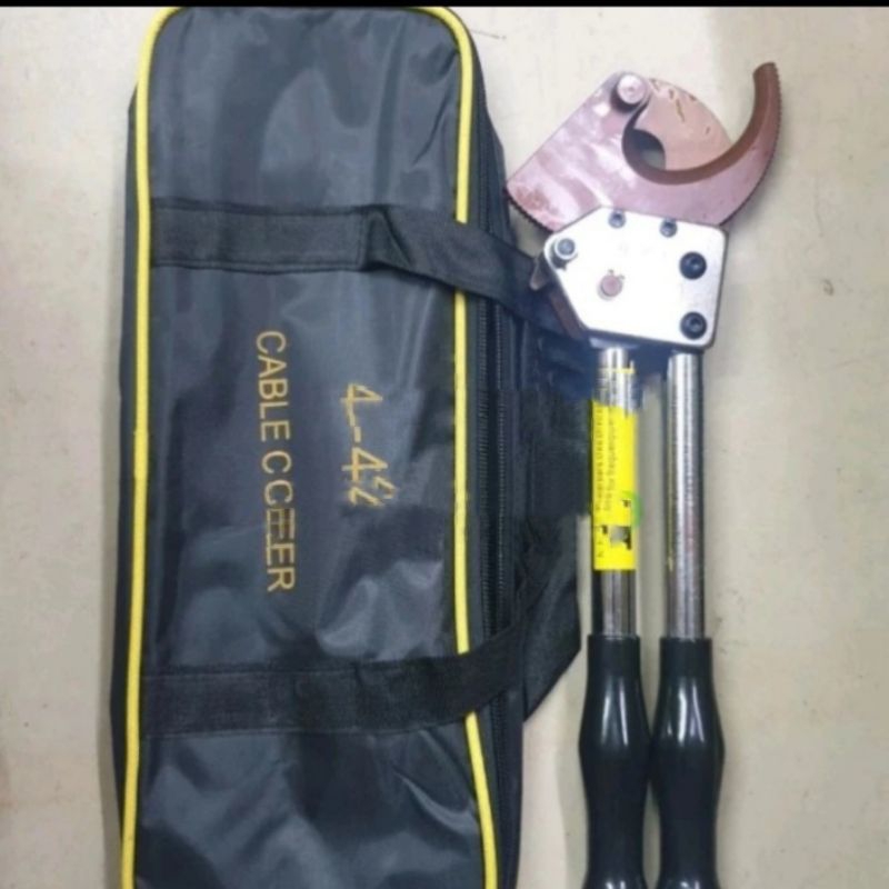 

Rachet cable cutter J40 alat gunting tang potong kabel J-40Taiwan