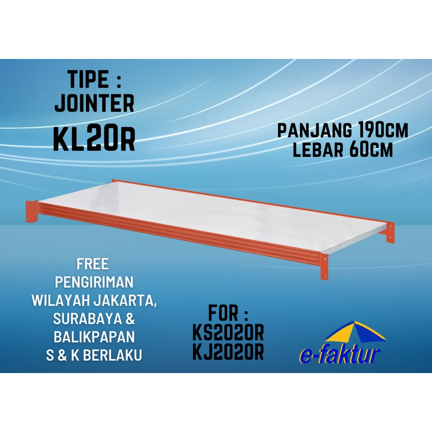 Layer Rack Gudang / Tambahan Tatakan Rak Heavy Duty