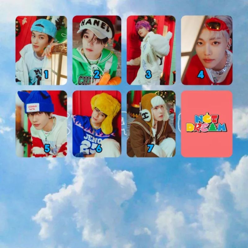 PHOTOCARD NCT DREAM WINTER SPECIAL MINI ALBUM VER 2 - PHOTOCARD NCT DREAM - PC NCT -