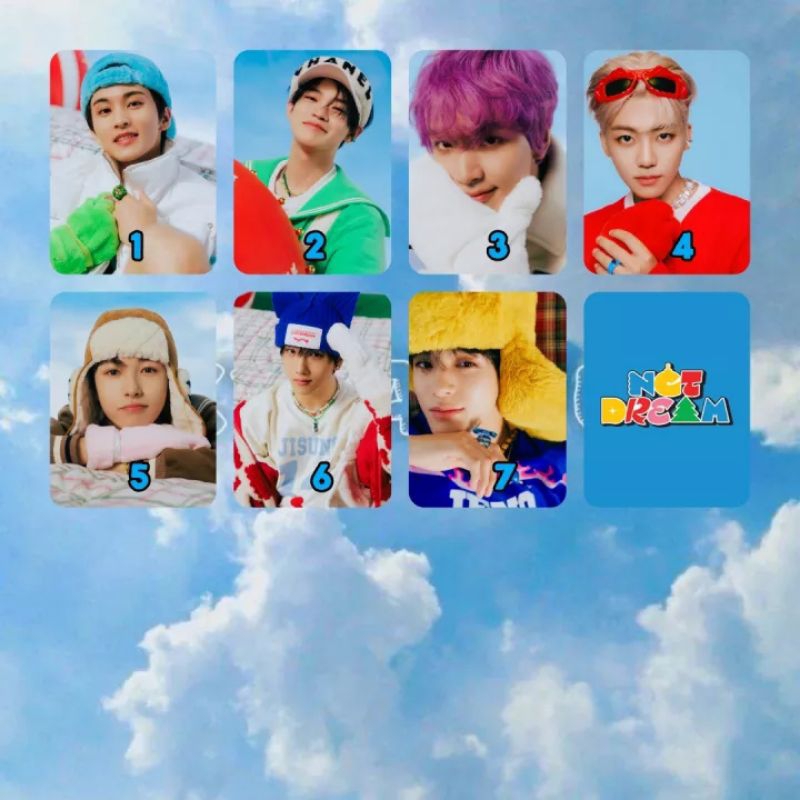 PHOTOCARD NCT DREAM WINTER SPECIAL MINI ALBUM VER 1 - PHOTOCARD NCT DREAM - PC NCT -