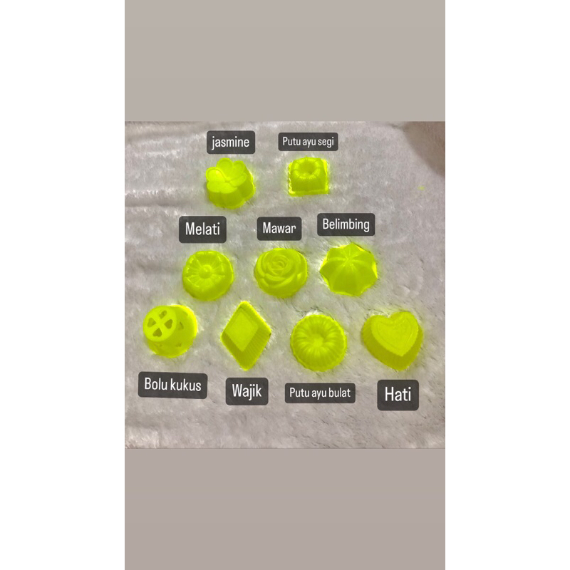 Cetakan kue apam/putu ayu/bolu kukus/mawar