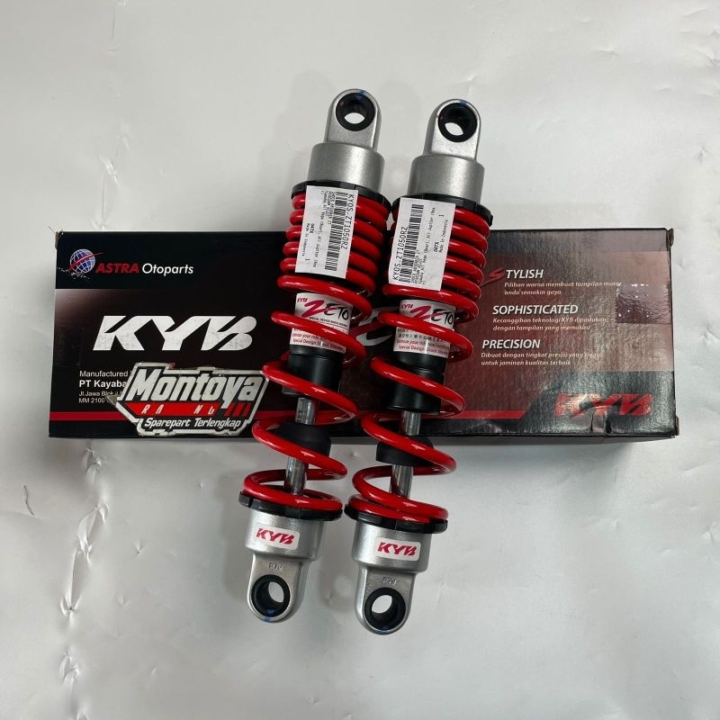 SHOCK KYB JUPITER Z 280 MM Z SERIES  MERAH KYOS-ZT1050Z