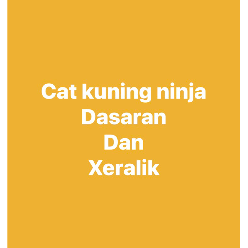 Cat kuning ninja