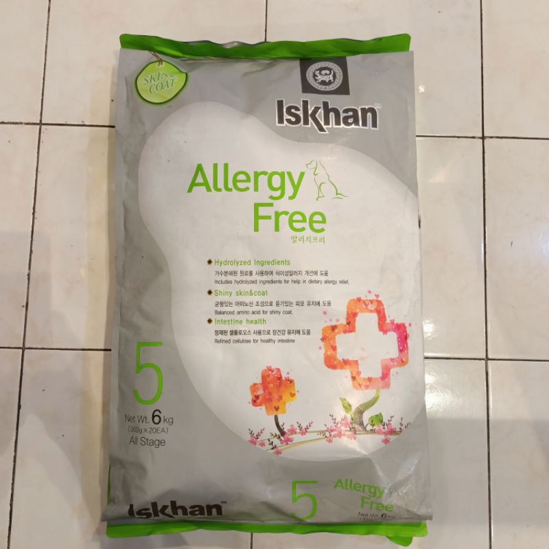 Iskhan Allergy Free 6 Kg / DogFood Buat Anjing Allergy Freshpack