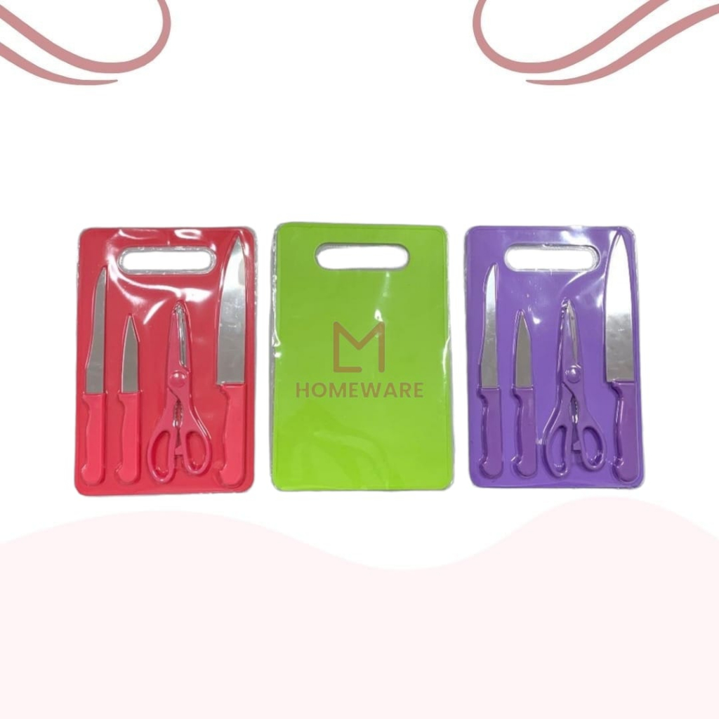 Pisau Dapur Set 5pcs 8005 Q2 / 8pcs 1068 GSF