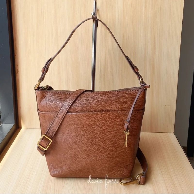 Tas F0ssil Julianna Small Hobo Brown Original