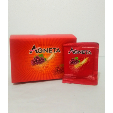 AGNETA - Agneta Red Wine Herbal Alami Penambah Stamina harga 1 sachet Original.