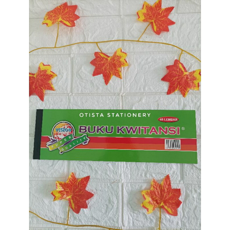 

Buku Kuitansi Vision/ Kuitansi Vision Ukuran Tanggung