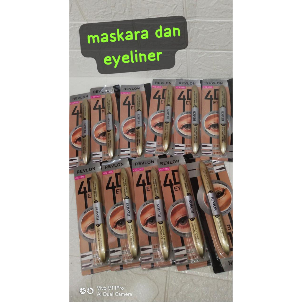 MASKARA Dan eyeliner REVLON
