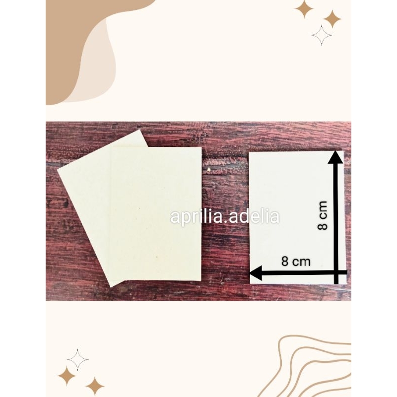 

20 LEMBAR(8X8 NO 30) KARTON HARD BOARD/GREY BOARD/YELLOW BOARD PACKING PHOTOCARD