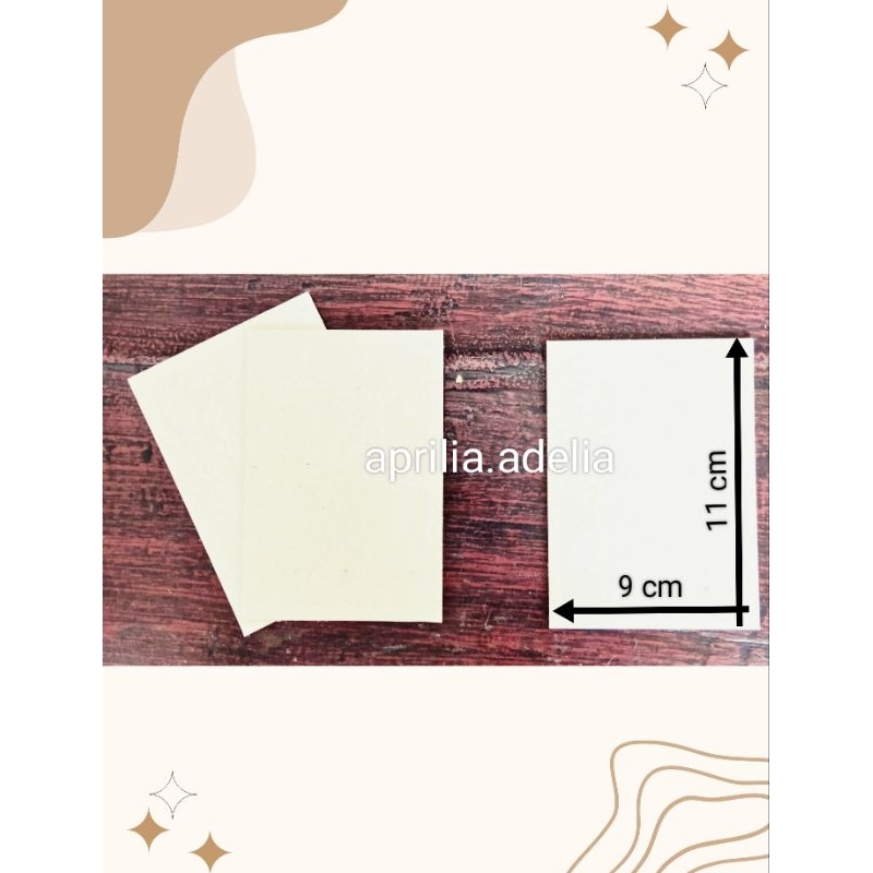 

20 LEMBAR(9X11 NO 30) KARTON HARD BOARD/GREY BOARD/YELLOW BOARD PACKING PHOTOCARD