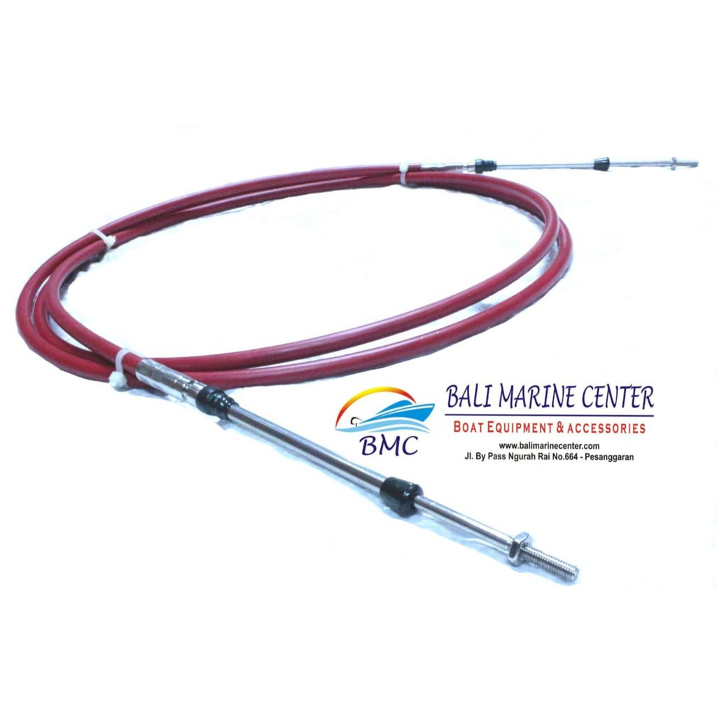 Cable Remote 21M - Kabel Gas Mesin Kapal / Perlengkapan Kapal