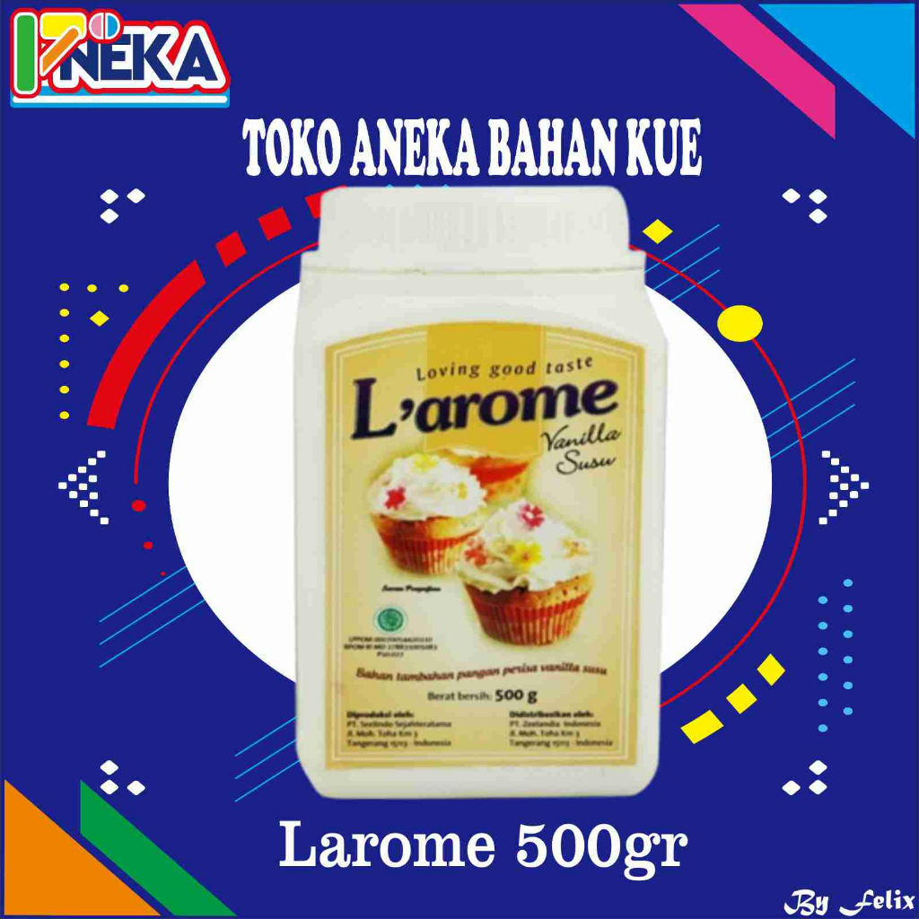 

Larome Susu Bubuk Vanilla 500gr
