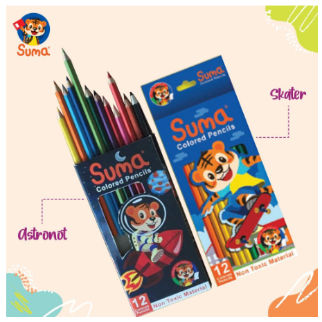 

Pensil Warna Suma 12 Warna