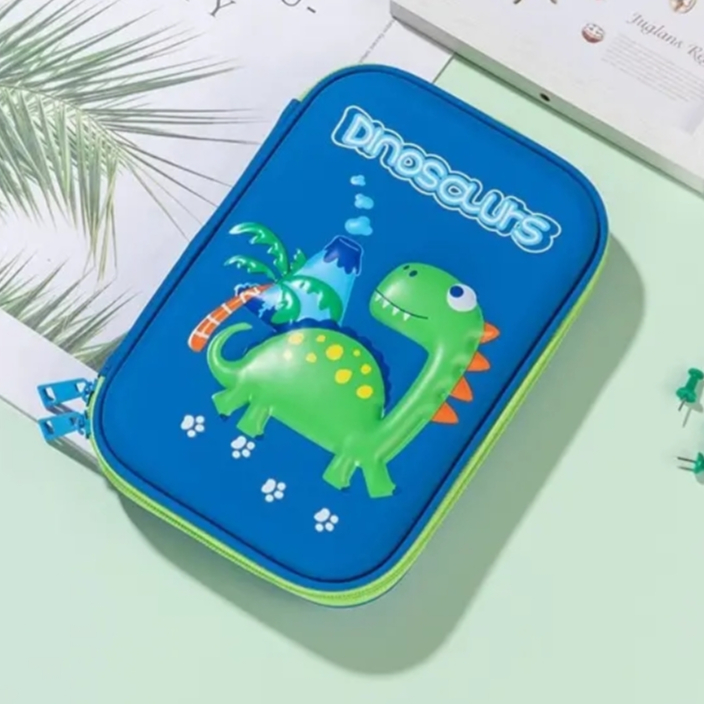 

Kotak Pensil 3D Timbul Motif Dinosaurus Bahan Eva Ori Import Kado anak