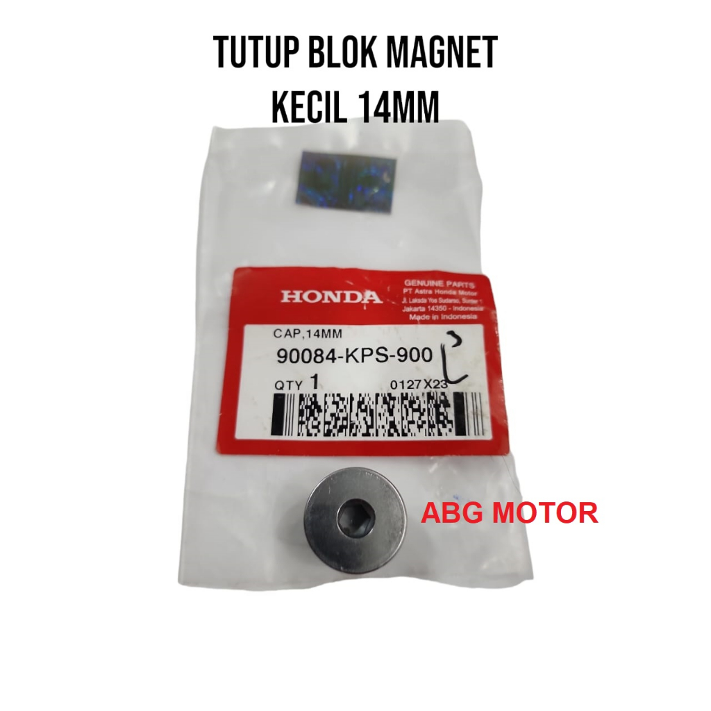 TUTUP BLOK MAGNET KECIL 14MM CRF 150 VERZA MEGAPRO MONO ORIGINAL