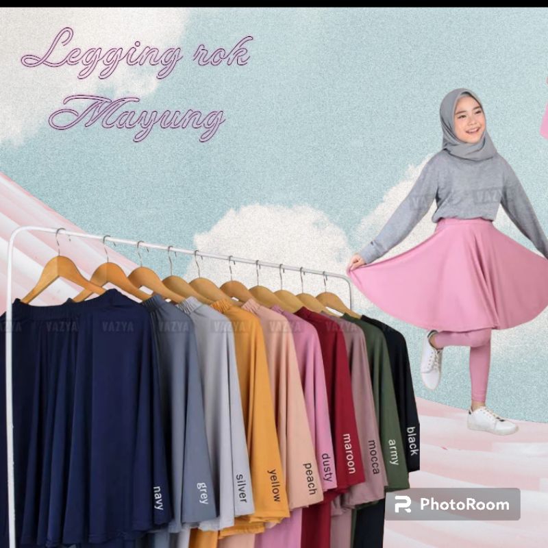 legging rok anak leging olahraga leging sport legging rok