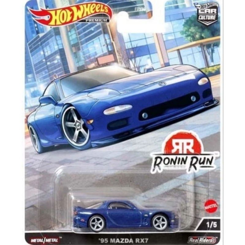 Hotwheels Ronin Run Series Mazda Rx-7