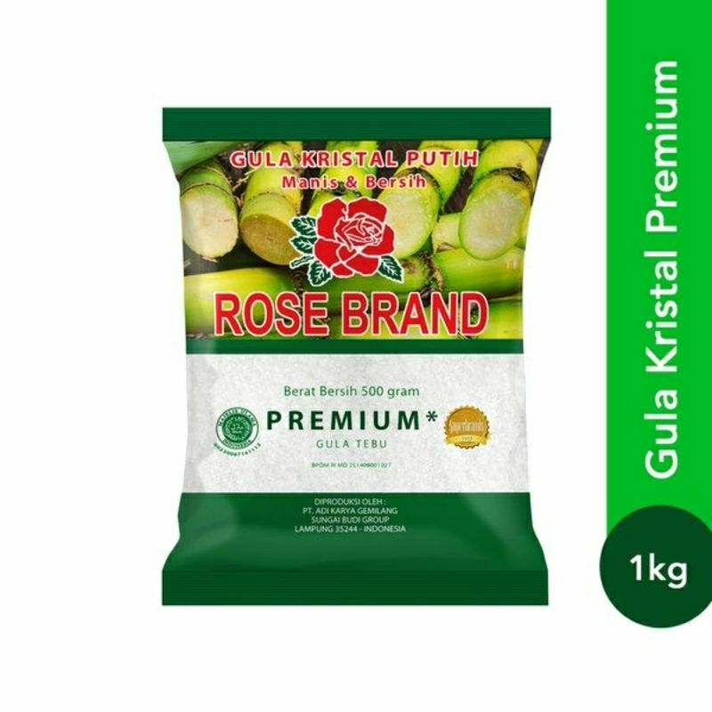 

GULA PASIR Rosebrand 1kg