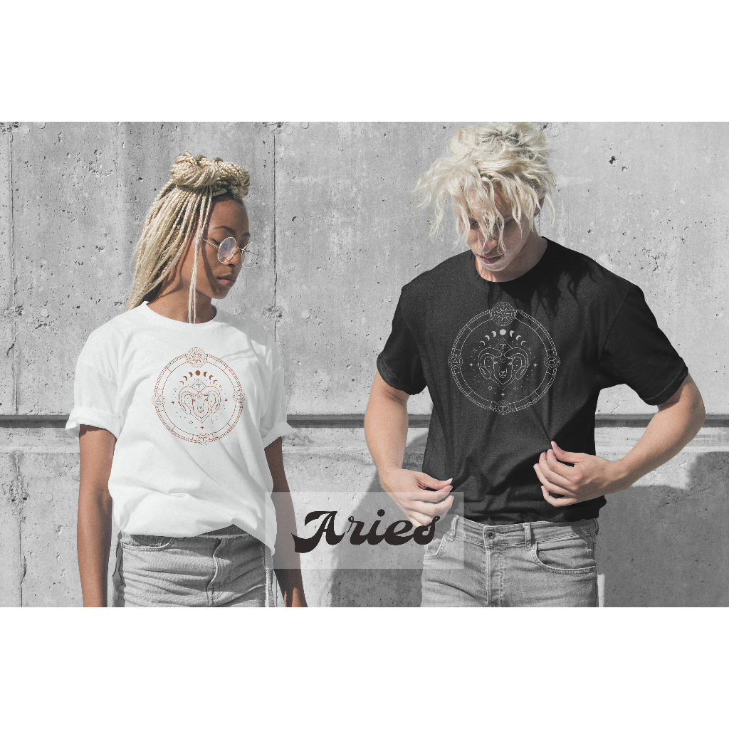 Tshirt Aries - Kaos Zodiac Aries