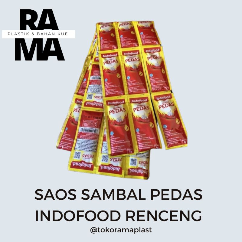 

Indofood Saos Sambal Pedas Sachet isi 36 pcs 1 Renceng