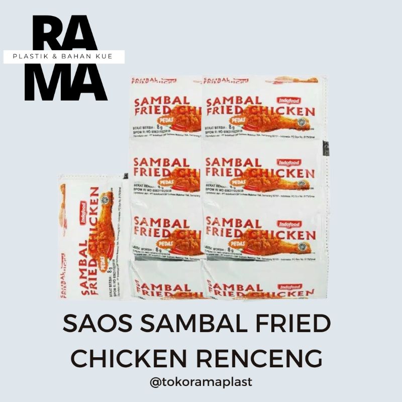 

Indofoood Sambal Fried Chicken isi 24 pcs 1 Renceng