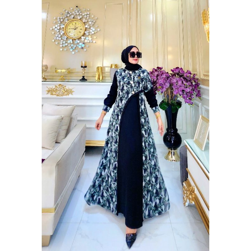 GAMIS MOTIF TIARA DRESS BY DF_COLLECTION