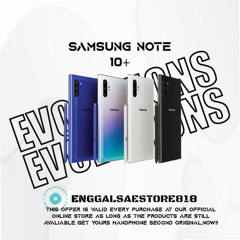 [sinyal permanen] Samsung Note10+ Samsung Note10 Plus 5G Handphone 5G Second Original 100% Like New