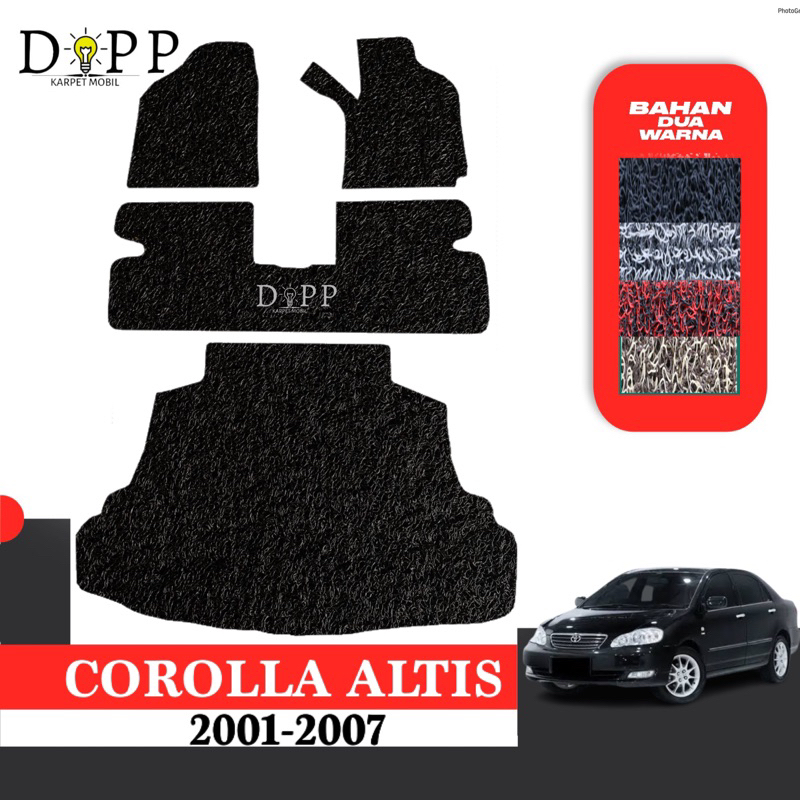 Karpet Mobil Corolla Altis / Karpet Mie Bihun Toyota Corolla Altis 2001-2007 Bahan Premium
