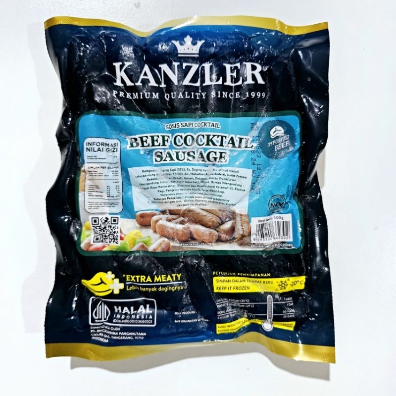 

KANZLER sosis beef cocktail 250gr