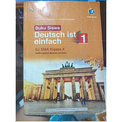 BUKU SISWA DEUTSCH IST EINFACH BAHASA JERMAN X SMA 1