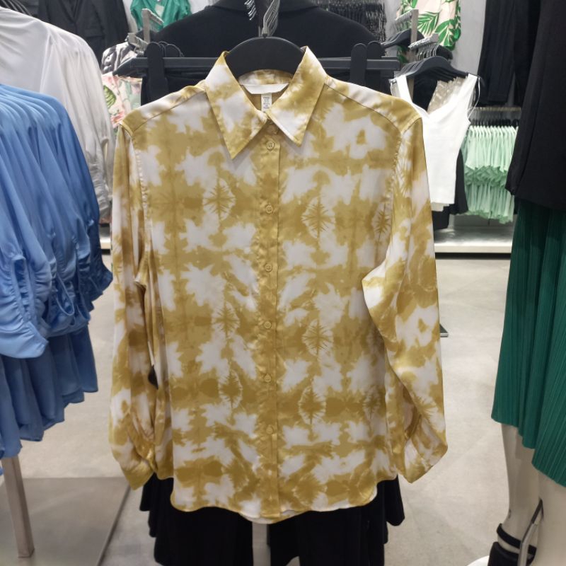 kemeja satin wanita H&M Original store