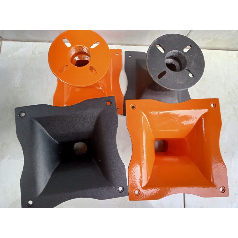 HORN TWETER CORONG RCF TWETER UK 15X15 cm BAHAN DIRAL/ALUMINIUM COR