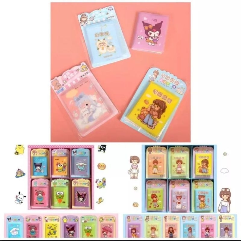 

MEMO MINI / NOTEBOOK MINI SAMPUL MOTIF / BUKU MEMO MINI