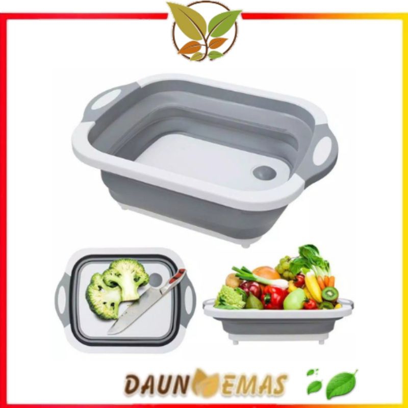 Talenan Multifungsi Talenan Lipat Dapur - talenan lipat multifungsi baskom dan talenan