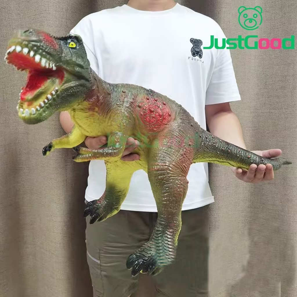 Dinosaurus karet /  Besar Mainan Dinosaurus karet Lunak Yang Aman Untuk Vokal Dinosaurus /Dinosaurus