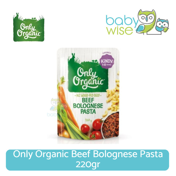 

Only Organic Beef Bolognese Pasta 220gr