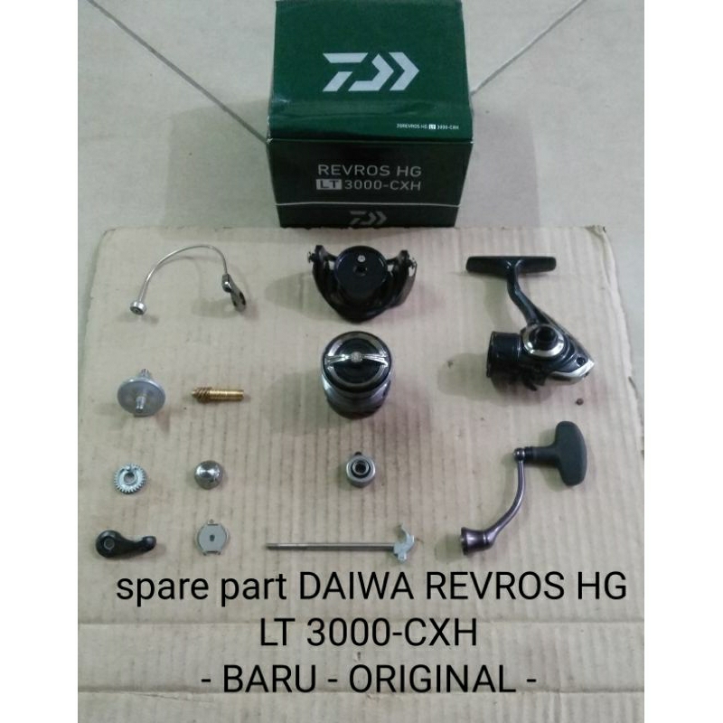 spare part DAIWA REVROS HG LT 3000-CXH - BARU - ORIGINAL -