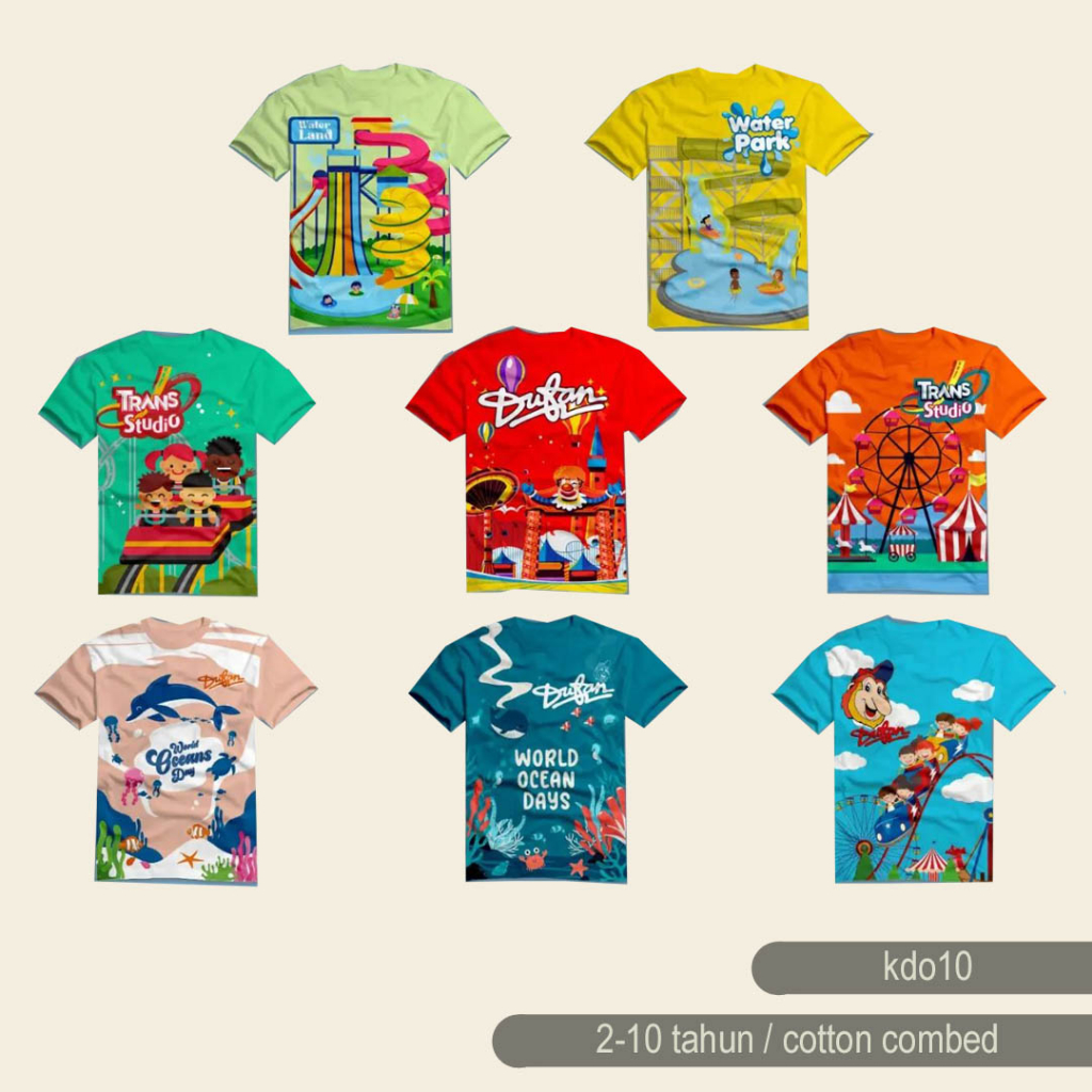 KAOS ANAK COWOK DUFAN KARAKTER - KAOS ANAK USIA 2-10 Tahun - KAOS ANAK DISTRO KDO10