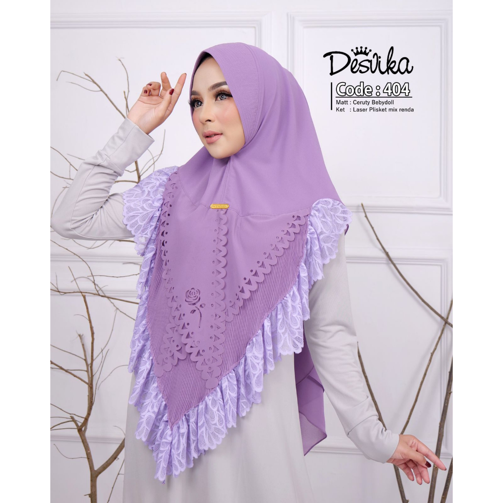 HIJAB INSTAN DESVIKA 404 ORIGINAL DESVIKA