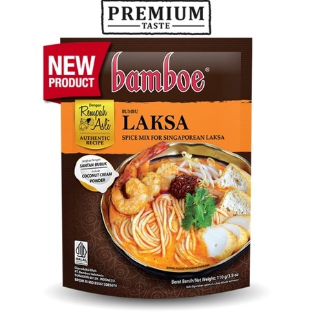 

bumbu bamboe premium laksa - bumbu premium instan