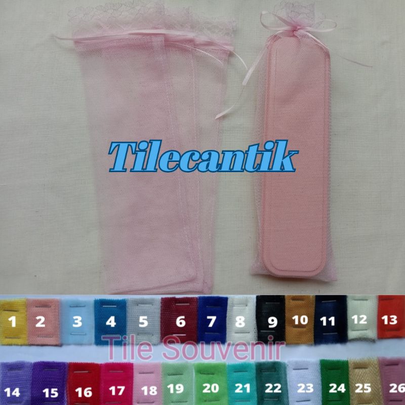 Tile sendok garpu box / bungkus tile/ bungkus souvenir/ kemasan tile/ kemasan souvenir/ tilecantik