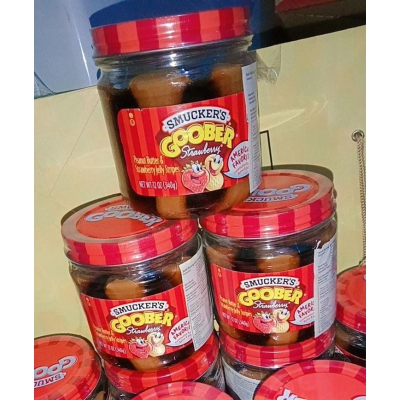 

Selai Smuckers Goober Strawberry Penaut Butter 340ml