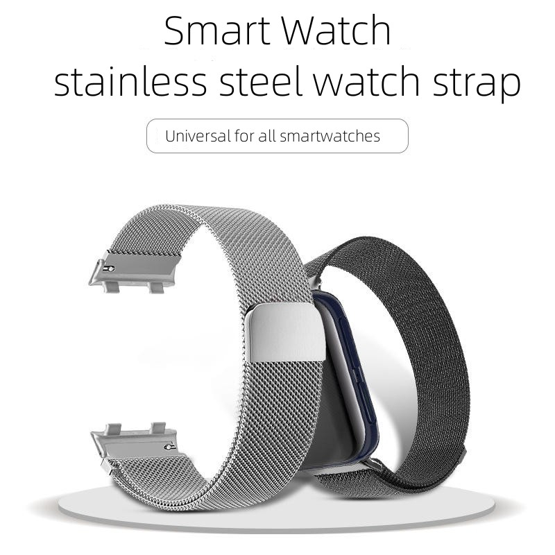 Stainless Steel Watch Band for Apple Watch Milano Metal Band iWatch Smart Watch T55 T500 Strap for A