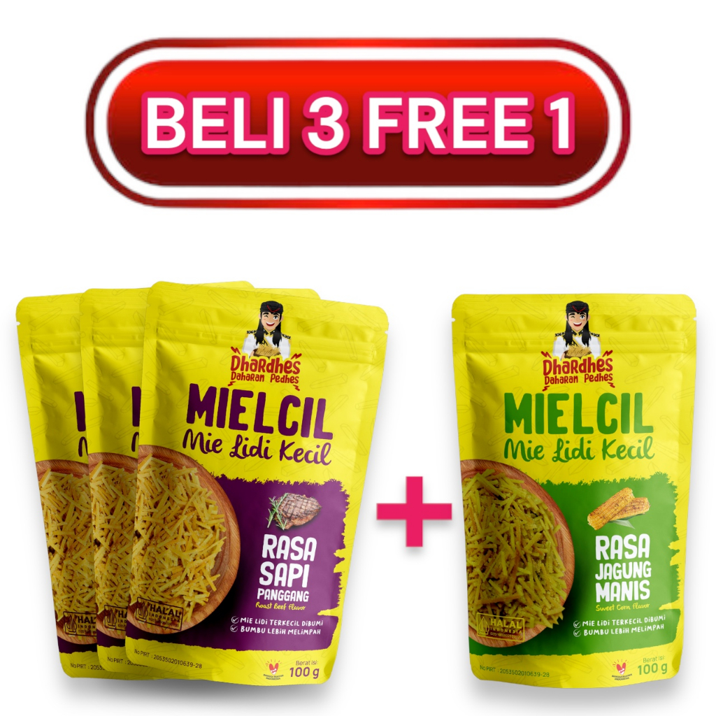 

BELI 3 MIELCIL RASA SAPI PANGGANG FREE 1 MIELCIL