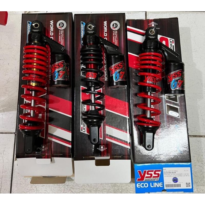 Shockbreaker YSS Tabung G7 ORIGINAL /  Shock Tabung YSS G7 VARIO 125 VARIO 150 / Shock Tabung 330mm 