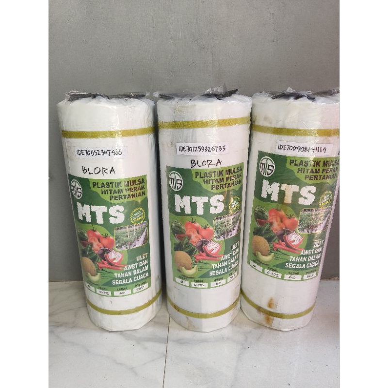 Plastik Mulsa HITAM PERAK 120 cm (18kg)